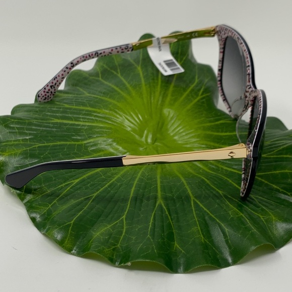 Kate Spade Mackenzee Black Pattern Red Sunglasses - Picture 5 of 10